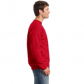 Hanes F260 Ultimate Cotton Crewneck Sweatshirt - Deep Red
