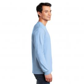 Gildan G2400 Ultra Cotton Long Sleeve T-Shirt - Light Blue | Full Source