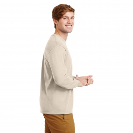 Gildan G2400 Ultra Cotton Long Sleeve T-Shirt - Natural