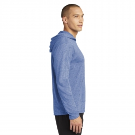 Gildan 46500 Performance Core Hooded T-Shirt - Heather Sport Royal