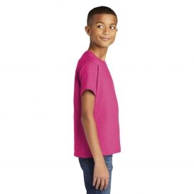 Gildan 64500B Youth Softstyle T-Shirt - Heliconia