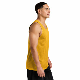 Sport-Tek ST5000 PosiCharge Reversible Mesh Tank - Gold/Black