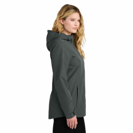 Port Authority L714 Ladies C-FREE Rain Jacket - Grey Steel