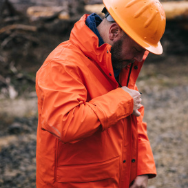 Helly Hansen 70282 Gale Waterproof Jacket - Dark Orange