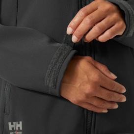 Helly Hansen 74241 Women\'s Manchester 2.0 Softshell Jacket - Ebony