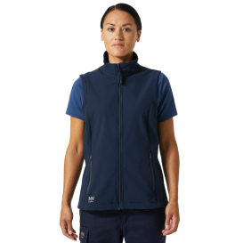 Helly Hansen 74242 Women's Manchester 2.0 Zip In Softshell Vest - Navy