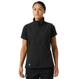 Helly Hansen 74242 Women\'s Manchester 2.0 Zip In Softshell Vest - Black