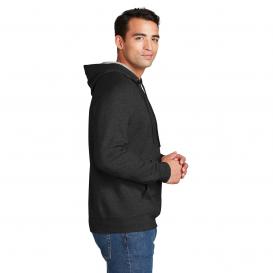 Hanes HN270 Nano Pullover Hooded Sweatshirt - Charcoal Heather