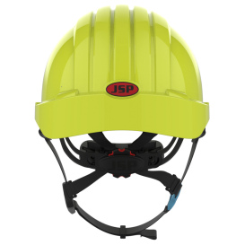 JSP EVO 6200 Ascend Safety Helmet - Wheel Ratchet Suspension - Hi-Vis Yellow