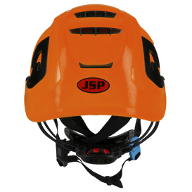 JSP 280-EVOALT EVO Alta Ascend Climbing Helmet - Ratchet Suspension - Hi-Vis Orange