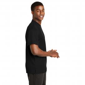 Sport-Tek K468 Dri-Mesh Short Sleeve T-Shirt - Black