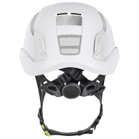 KASK WHE00100 Zenith X2 Air Hi Viz Vented Safety Helmet - Ratchet Suspension - White