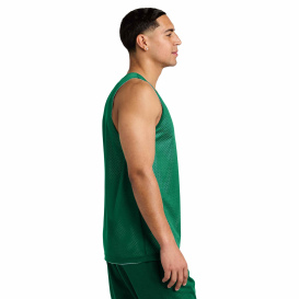 Sport-Tek ST5000 PosiCharge Reversible Mesh Tank - Kelly Green/White