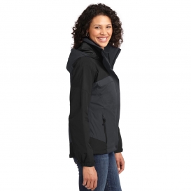 Port Authority L792 Ladies Nootka Jacket - Graphite/Black