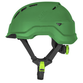 LIFT Safety HRX-22GC2 RADIX Vented Safety Helmet - Ratchet Suspension - Green