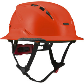 LIFT Safety HRXF-25OC2 RADIX Full Brim Vented Safety Helmet w/Twiceme - Ratchet Suspension - Orange