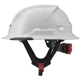 LIFT Safety HRXF-25WE2 RADIX Full Brim Safety Helmet w/Twiceme - Ratchet Suspension - White