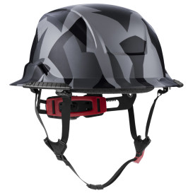 LIFT Safety HRXF-26UCE2 RADIX Full Brim Safety Helmet w/Twiceme - Ratchet Suspension - Black Geo Camo