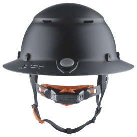 LIFT Safety HT2F-26KGM DAX T2 Full Brim Hard Hat w/Twiceme - Ratchet Suspension - Matte Black