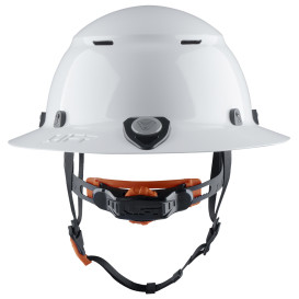 LIFT Safety HT2F-26WG DAX T2 Full Brim Hard Hat w/Twiceme - Ratchet Suspension - White