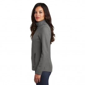 OGIO LOG727 Ladies Grit Fleece Jacket - Gear Grey
