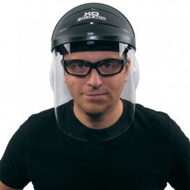 MCR Safety 104 XO Skeleton Headgear - Clear Molded Face Shield