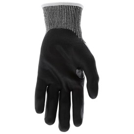 MCR Safety 92754BP Cut Pro Gloves - 13 Gauge Hypermax Shell - Bi-Polymer coated Palm & Fingers
