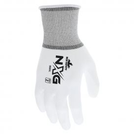 MCR Safety 9665 NXG PU Coated Palm String Knit Gloves - 13 Gauge Nylon Shell