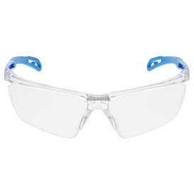 MCR Safety DM3MD10AF Dominator DM3-MD Safety Glasses - Blue/Clear Frame - Clear UV-AF Anti-Fog Lens