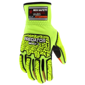 MCR Safety FF2931 ForceFlex Mechanics Gloves - Synthetic Leather Palm - D3O TPR Back