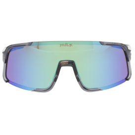 MCR Safety HK42BGP HK4 Safety Glasses - Crystal Gray Frame - Green Mirror Lens