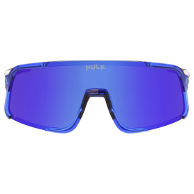 MCR Safety HK448BZP HK4 Safety Glasses - Clear Frame - Blue Diamond Mirror Lens