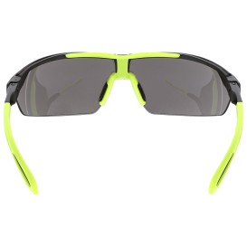 MCR Safety KD7R12 Klondike KD7R Safety Glasses - Yellow/Lime Temples - Smoke/Gray Lens
