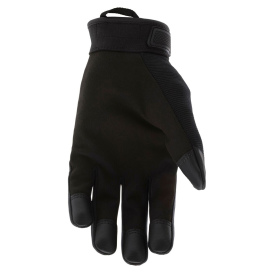 MCR Safety MB100 Mechanics Gloves - Synthetic Leather Palm & Fingers - Velcro Closure