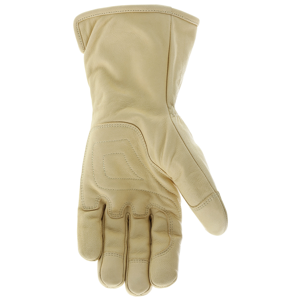 MCR Safety MU3664KGW Mustang HiDex Premium Goatskin CAT 4 FR Leather Driver Gloves - Double Palm