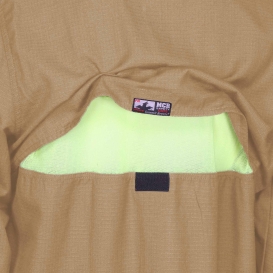MCR Safety SBS1003 Summit Breeze FR Work Shirt - Tan