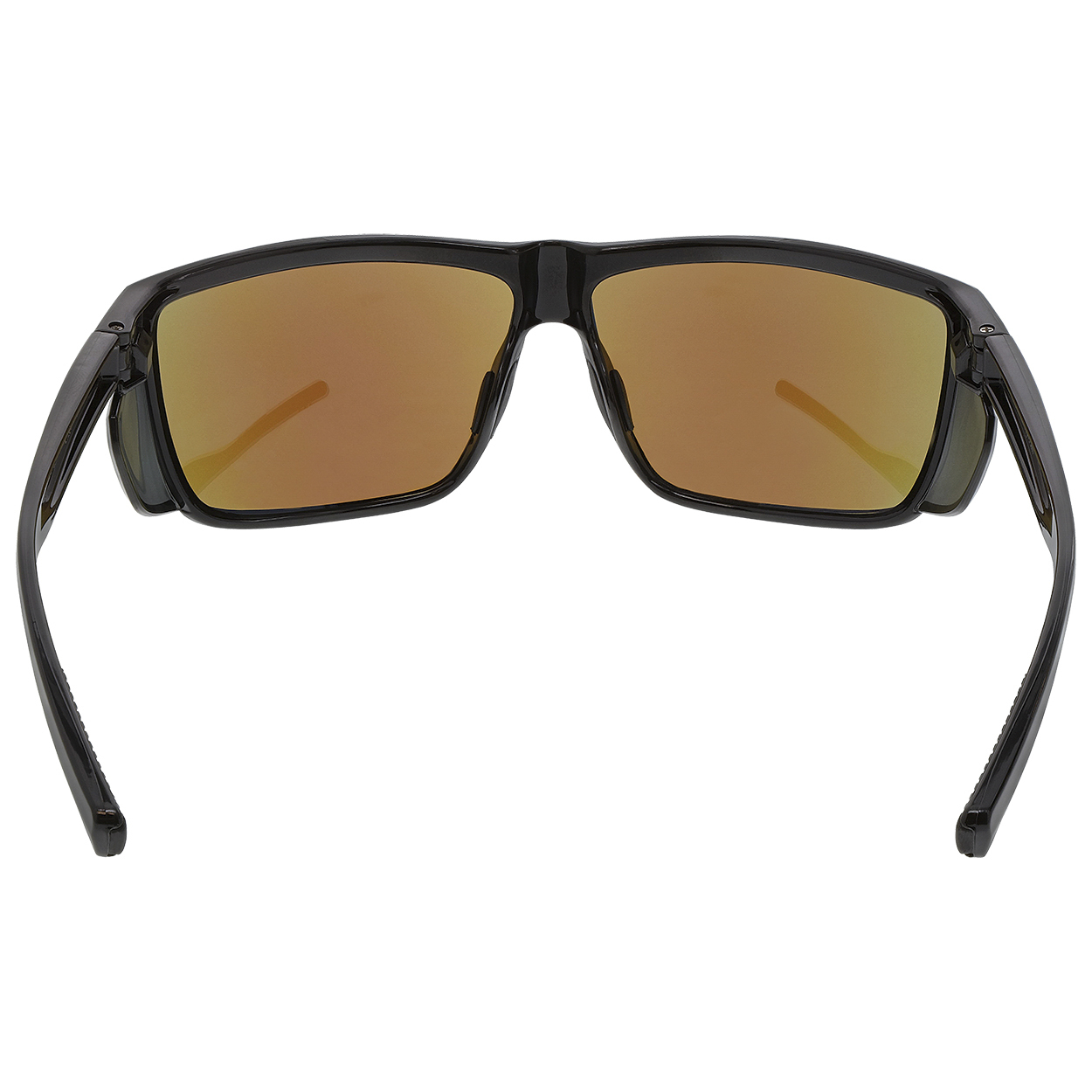 MCR Safety SR2L18BZDC Swagger SR2L Safety Glasses - Black Frame -  MAX36 Blue Mirror Lens