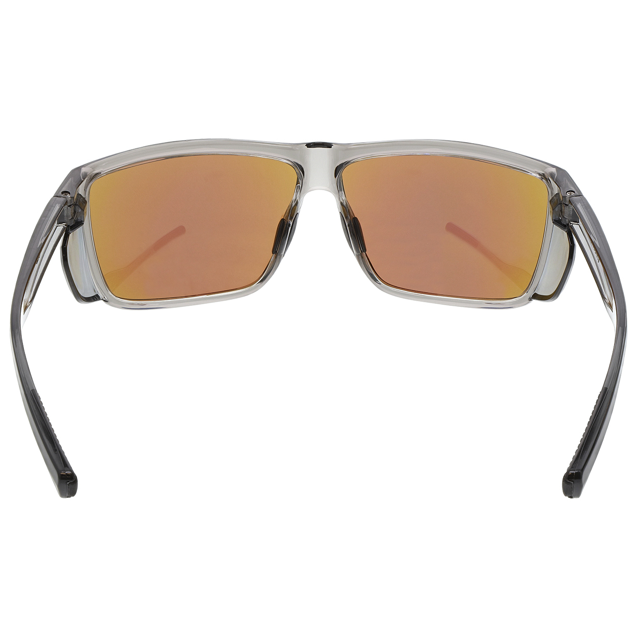 MCR Safety SR2L4BGZDC Swagger SR2L Safety Glasses - Crystal Grey Frame - MAX36 Dual Coating Green Mirror Lens