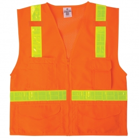 Kishigo 1207A Ultra-Cool Mesh Back Hydrowick Front Safety Vest - Orange