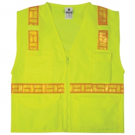 Kishigo 1208A Ultra-Cool Mesh Back Hydrowick Front Safety Vest - Yellow/Lime
