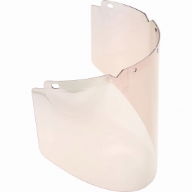 MSA 10115848 V-Gard Molded Visor - Clear w/ Reflective Coating
