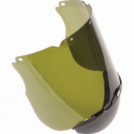 MSA 10115860 V-Gard Molded Polycarbonate Visor - Shade 3 IR (Chin Protector NOT Included)