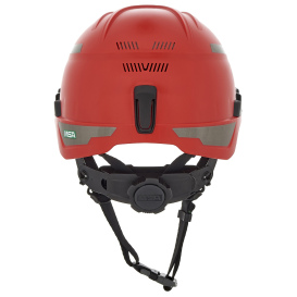MSA 10194784 V-Gard H1 Trivent Safety Helmet - Fas-Trac Suspension - Red