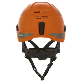 MSA 10194789 V-Gard H1 Trivent Safety Helmet - Fas-Trac Suspension - Orange
