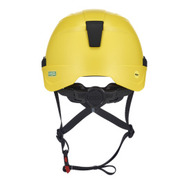 MSA 10242815 V-Gard H2 Vented Safety Helmet with Mips - Ratchet Suspension - Yellow