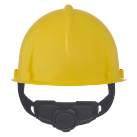MSA 475378 Topgard Cap Style Hard Hat - Fas-Trac III Suspension - Yellow