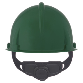 MSA 475383 Topgard Cap Style Hard Hat - Fas-Trac III Suspension - Green