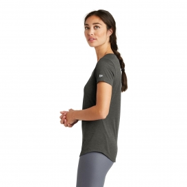 New Era LNEA200 Ladies Series Performance Scoop Tee - Graphite