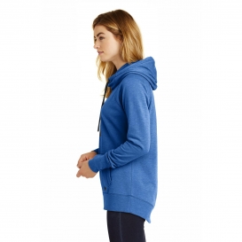 New Era LNEA510 Ladies Tri-Blend Fleece Pullover Hoodie - Royal Heather