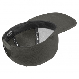 New Era NE404 Original Fit Diamond Era Flat Bill Snapback Cap - Graphite